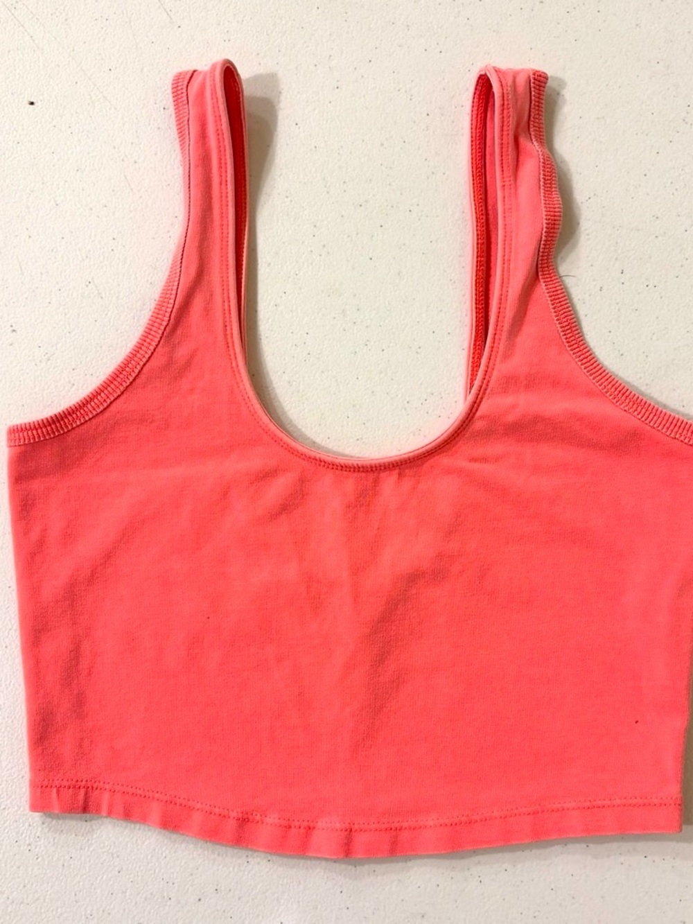 Free People Movement by Free People Women’s Cropped Tank Bralette - Coral Pink